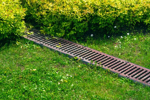 Lawn Drainage in North Canton