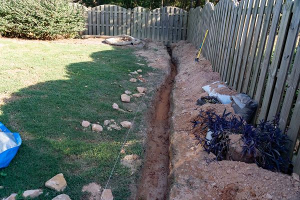 Trench Drain Installation in North Canton