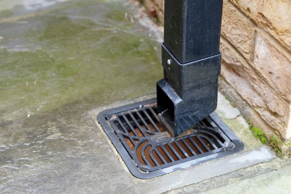 Porch Drainage Installation in North Canton
