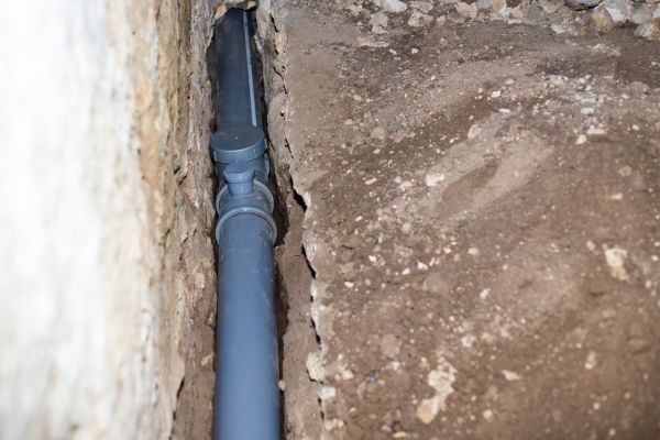 Drain Line Installation in North Canton