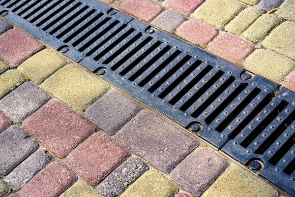 Patio Drainage Installation in North Canton
