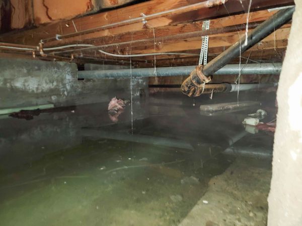 Cost of Crawlspace Drainage in North Canton