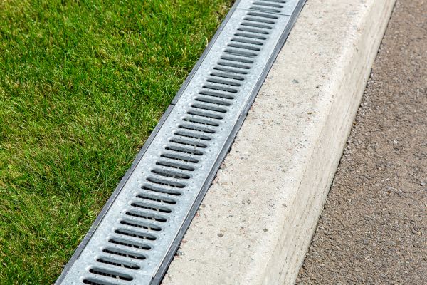 Courtyard Drain Installation in North Canton