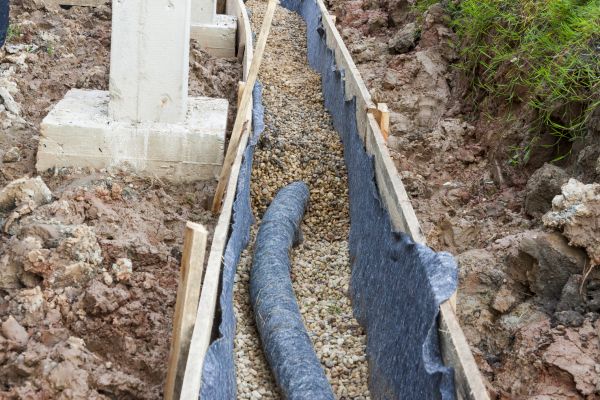 French Drain Installation in North Canton